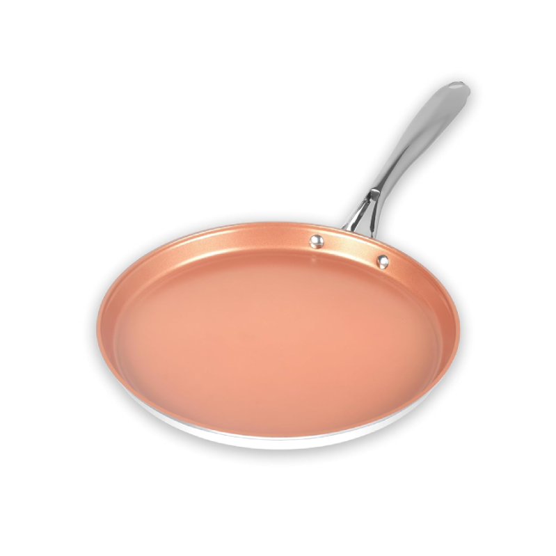 Pigeon Cerrasteel 31cm Ceramic Tawa | Non-Stick| Ceramic Coated| Copper