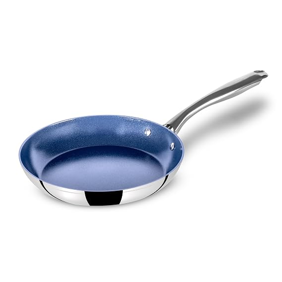 Pigeon Cerrasteel 24cm Ceramic Frypan| Non-Stick| Ceramic Coated| Blue